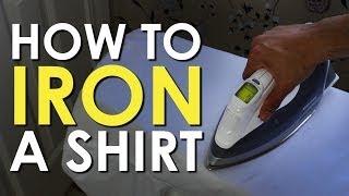 How to Iron a Dress Shirt | Art of Manliness